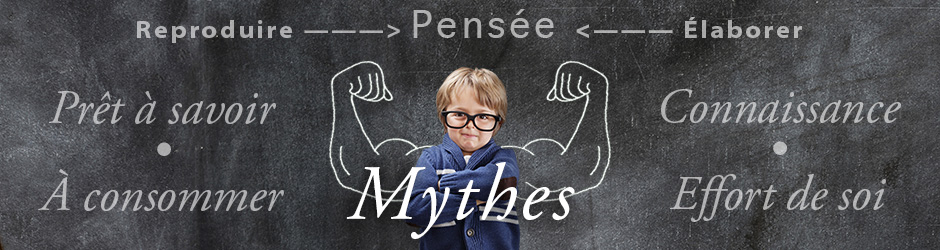 Savoir oui, apprendre et penser non